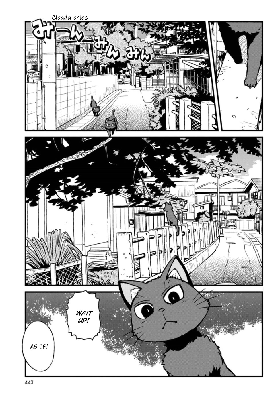 Neko Musume Michikusa Nikki Chapter 107 page 1 - Chapter 107: Passing the Time Playing Tag with a Bakeneko