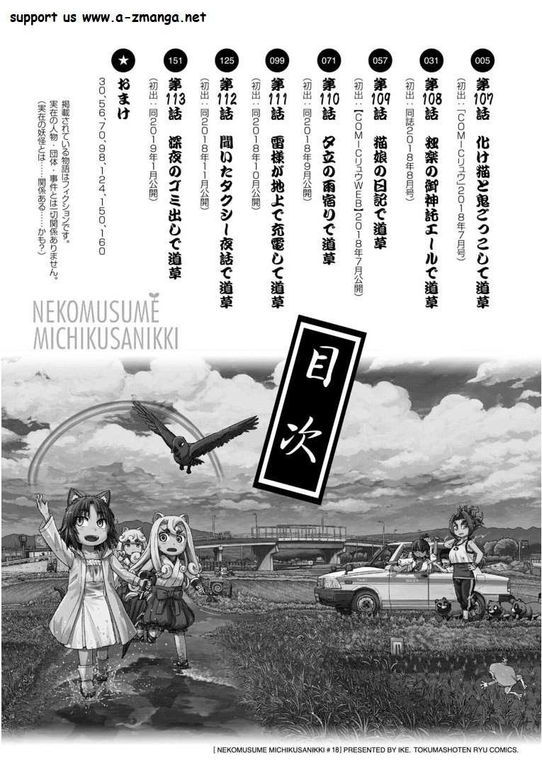 Neko Musume Michikusa Nikki Chapter 107 page 29 - Chapter 107: Passing the Time Playing Tag with a Bakeneko