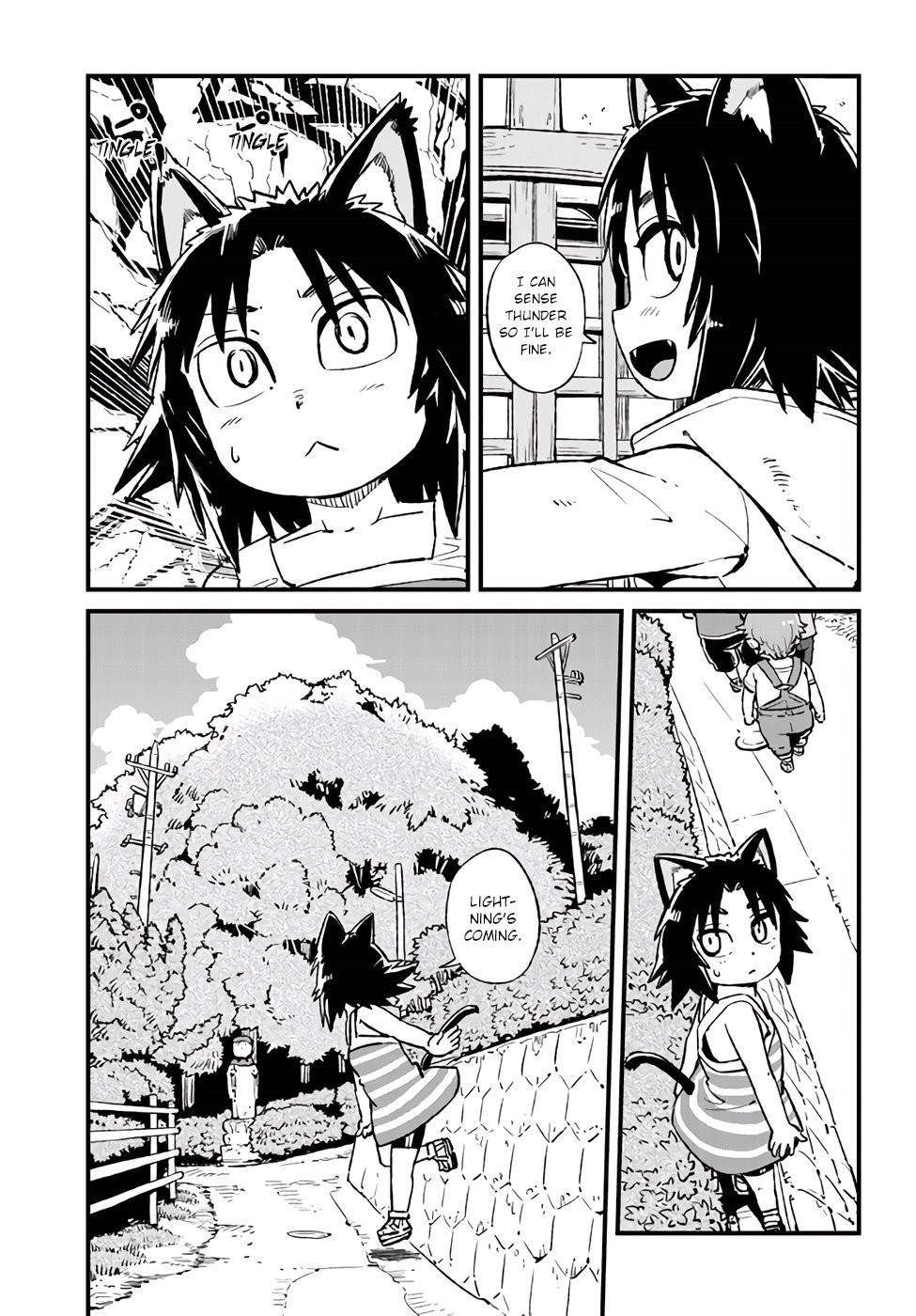 Neko Musume Michikusa Nikki Chapter 110 page 10 - Chapter 110: Passing the Time Taking Shelter from the Evening Rain