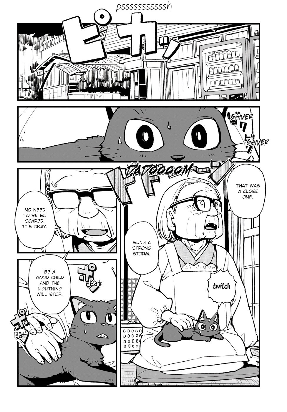 Neko Musume Michikusa Nikki Chapter 110 page 13 - Chapter 110: Passing the Time Taking Shelter from the Evening Rain