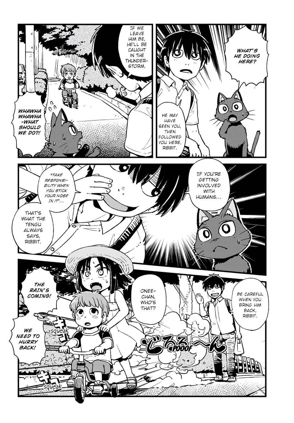 Neko Musume Michikusa Nikki Chapter 110 page 17 - Chapter 110: Passing the Time Taking Shelter from the Evening Rain