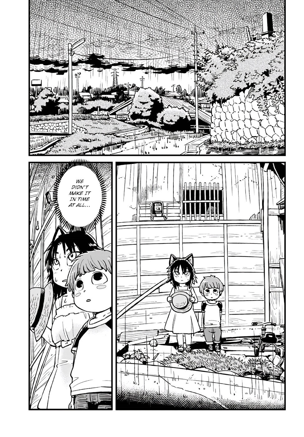 Neko Musume Michikusa Nikki Chapter 110 page 18 - Chapter 110: Passing the Time Taking Shelter from the Evening Rain