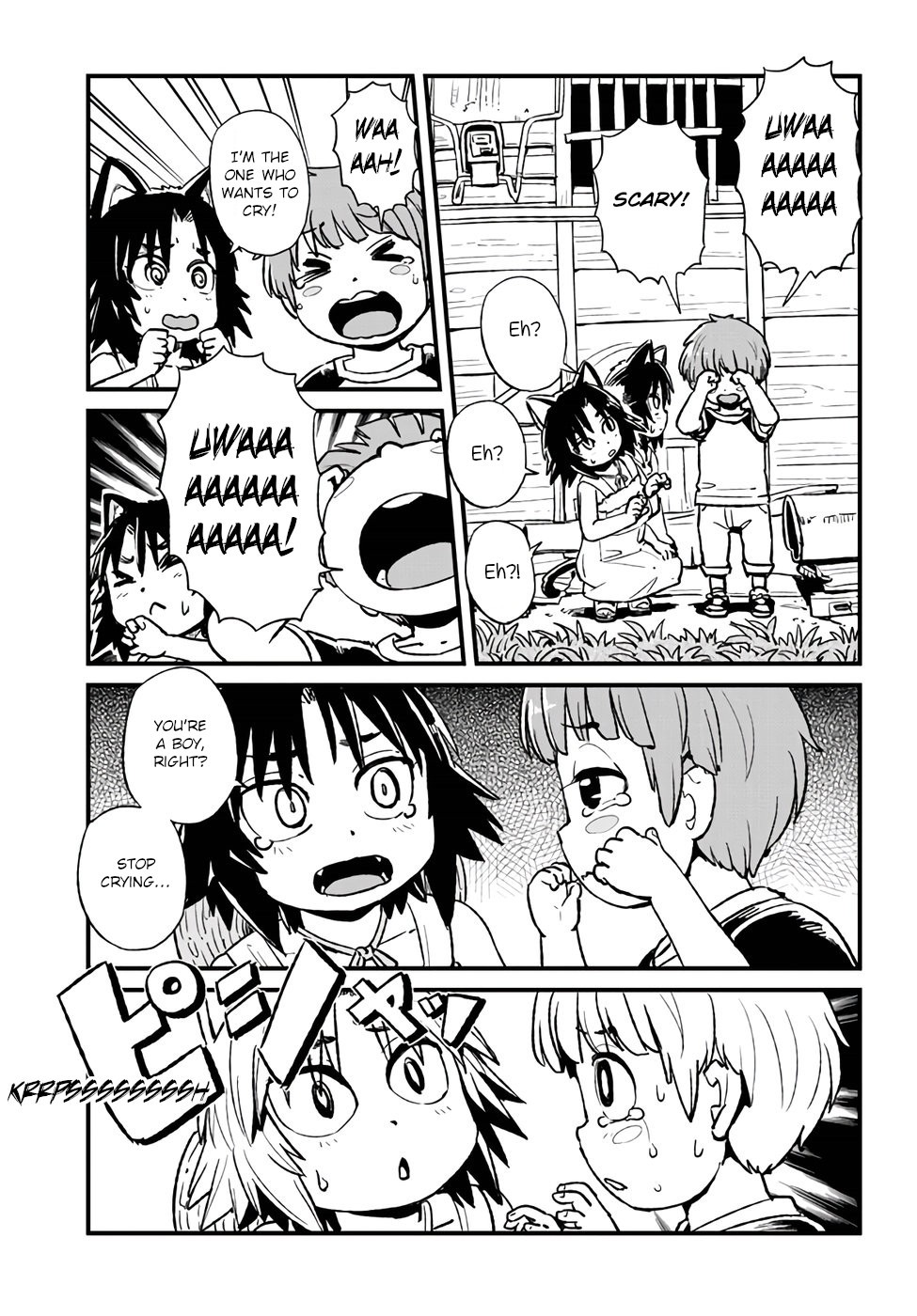 Neko Musume Michikusa Nikki Chapter 110 page 22 - Chapter 110: Passing the Time Taking Shelter from the Evening Rain