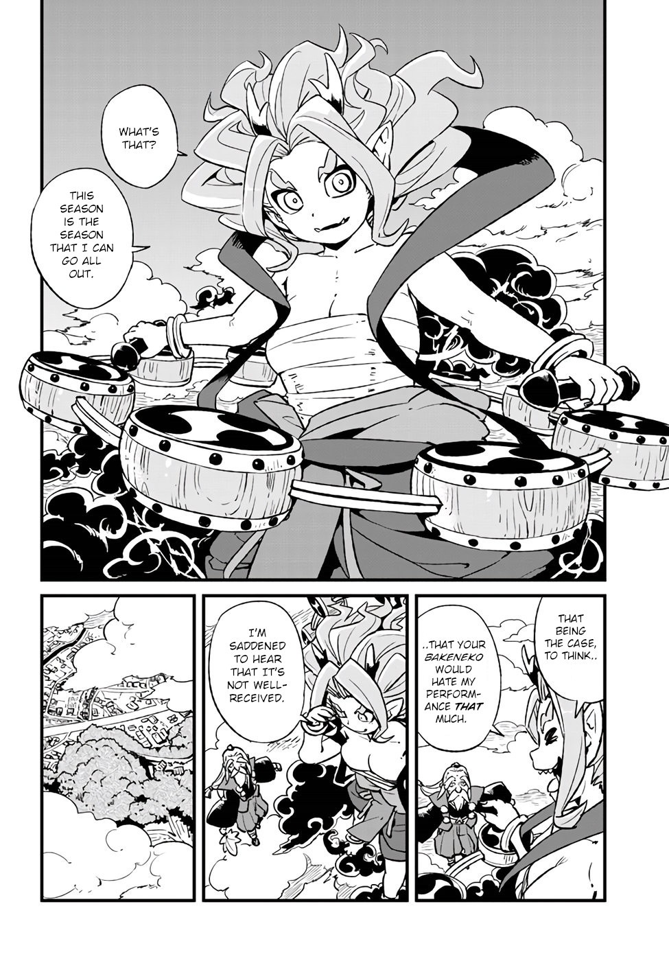 Neko Musume Michikusa Nikki Chapter 110 page 27 - Chapter 110: Passing the Time Taking Shelter from the Evening Rain