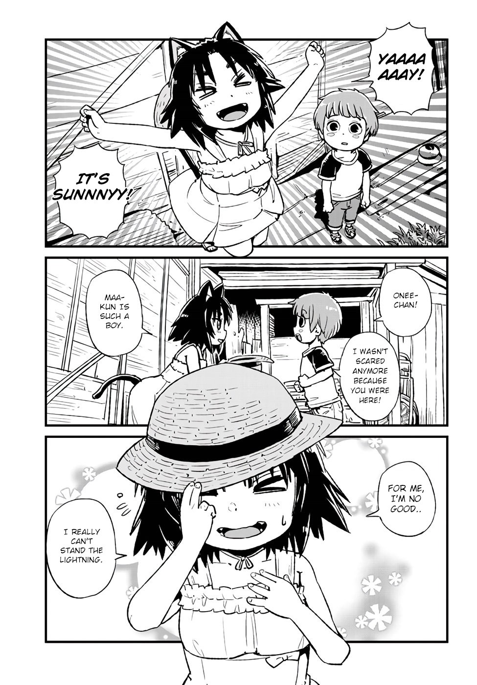 Neko Musume Michikusa Nikki Chapter 110 page 28 - Chapter 110: Passing the Time Taking Shelter from the Evening Rain