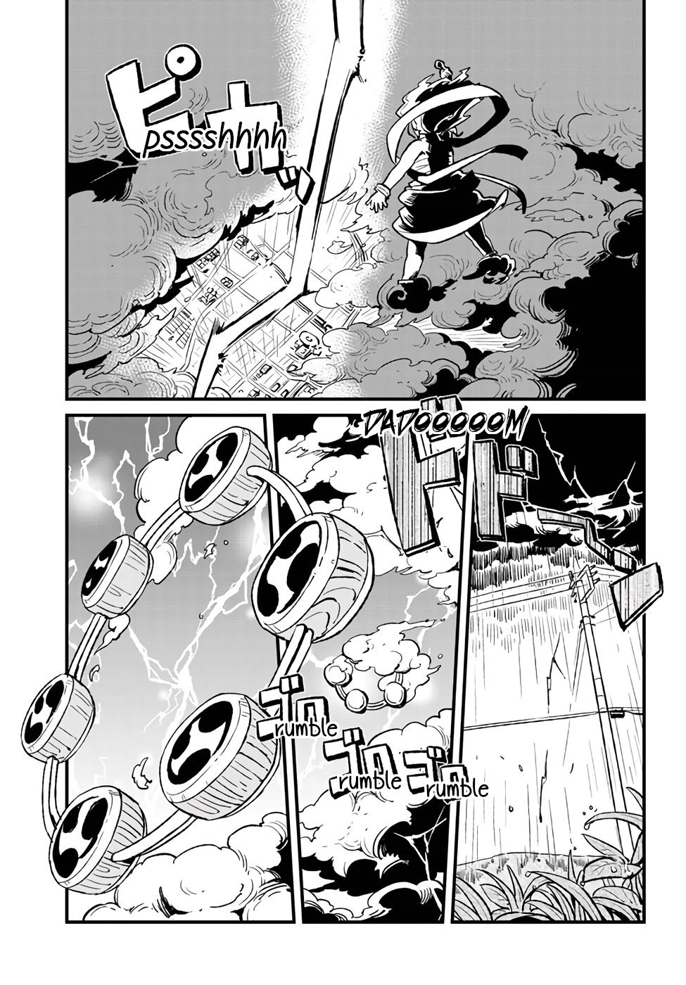 Neko Musume Michikusa Nikki Chapter 111 page 1 - Chapter 111: Passing the Time Charging Up on the Surface with the Thunder God