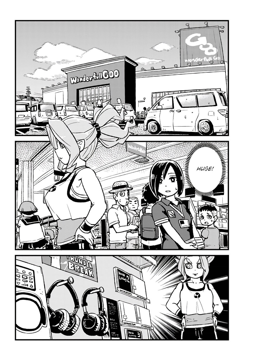 Neko Musume Michikusa Nikki Chapter 111 page 12 - Chapter 111: Passing the Time Charging Up on the Surface with the Thunder God