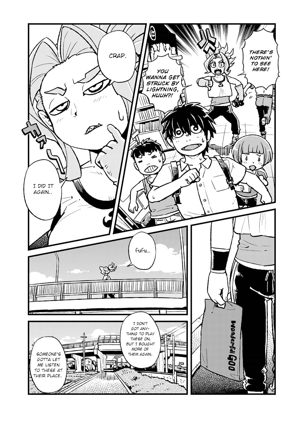Neko Musume Michikusa Nikki Chapter 111 page 17 - Chapter 111: Passing the Time Charging Up on the Surface with the Thunder God