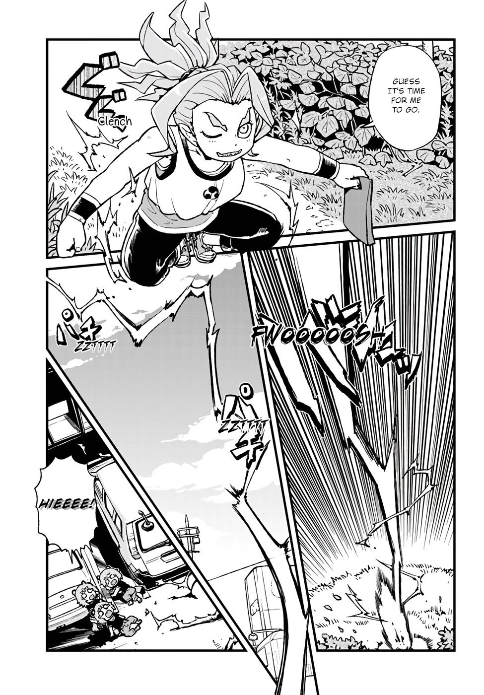 Neko Musume Michikusa Nikki Chapter 111 page 23 - Chapter 111: Passing the Time Charging Up on the Surface with the Thunder God