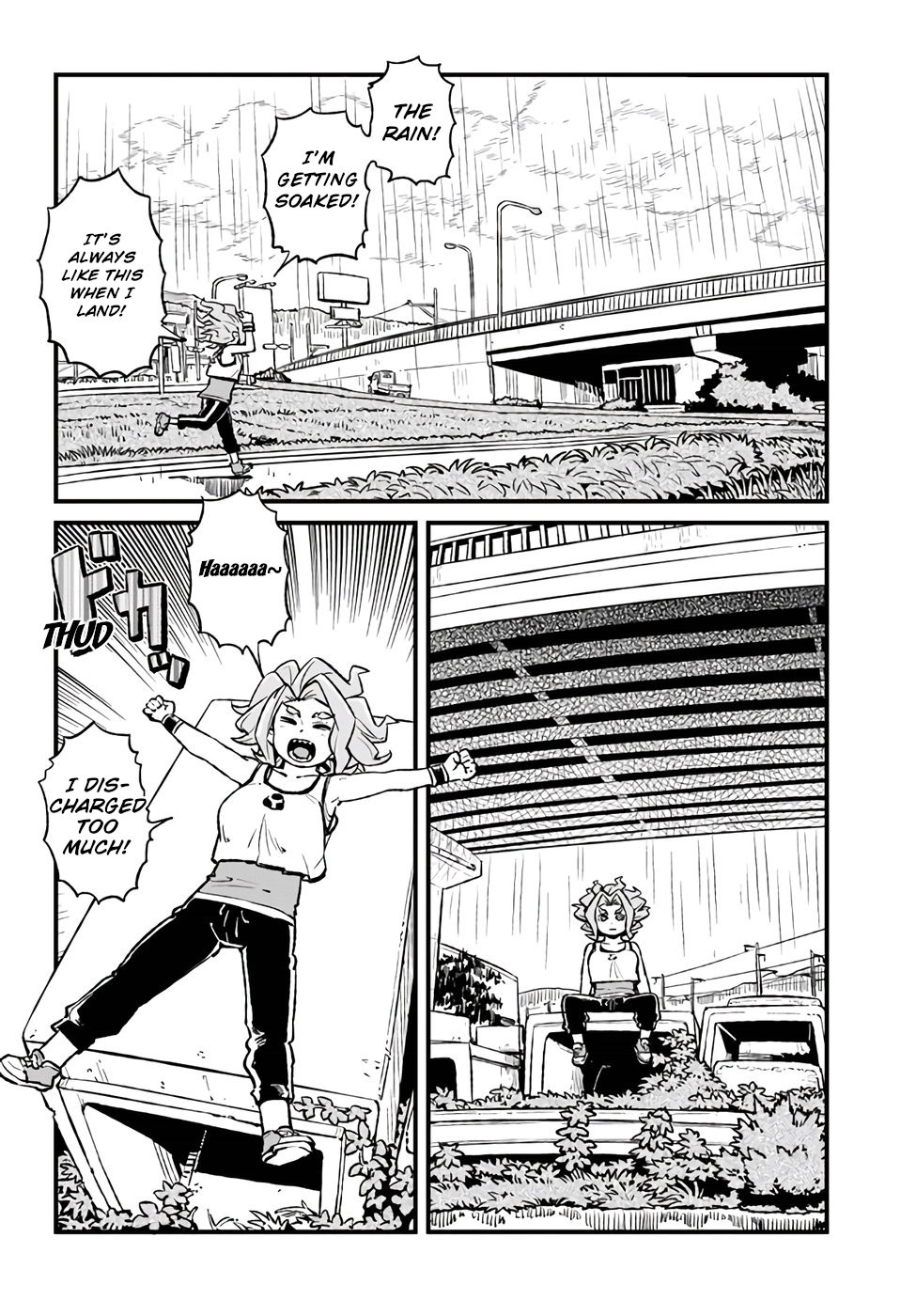 Neko Musume Michikusa Nikki Chapter 111 page 6 - Chapter 111: Passing the Time Charging Up on the Surface with the Thunder God