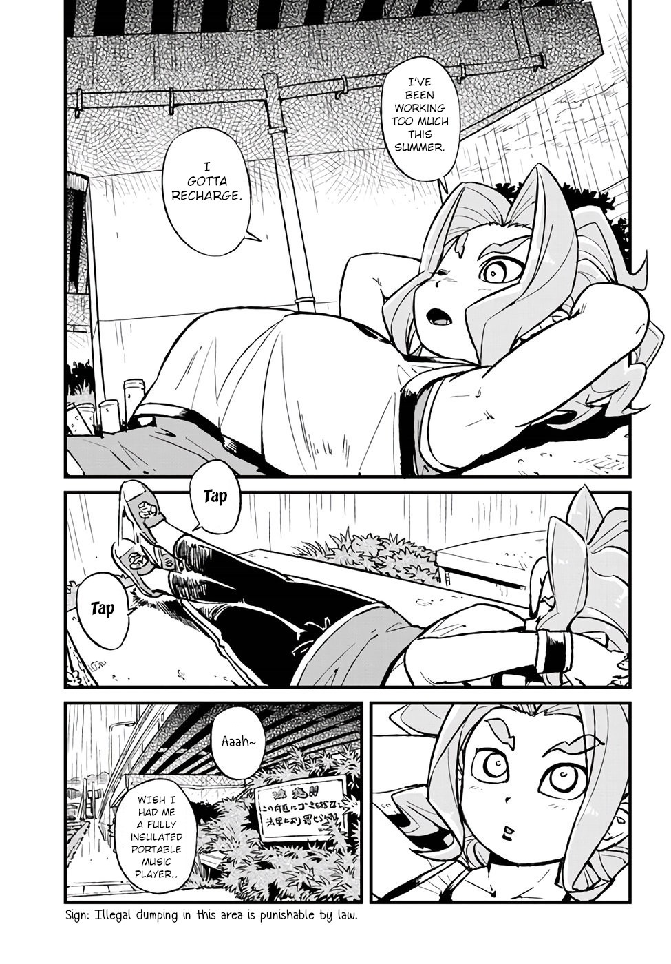 Neko Musume Michikusa Nikki Chapter 111 page 7 - Chapter 111: Passing the Time Charging Up on the Surface with the Thunder God