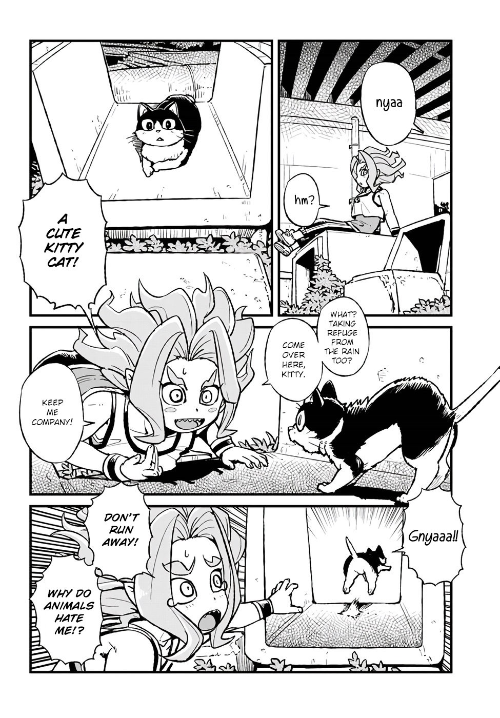 Neko Musume Michikusa Nikki Chapter 111 page 8 - Chapter 111: Passing the Time Charging Up on the Surface with the Thunder God