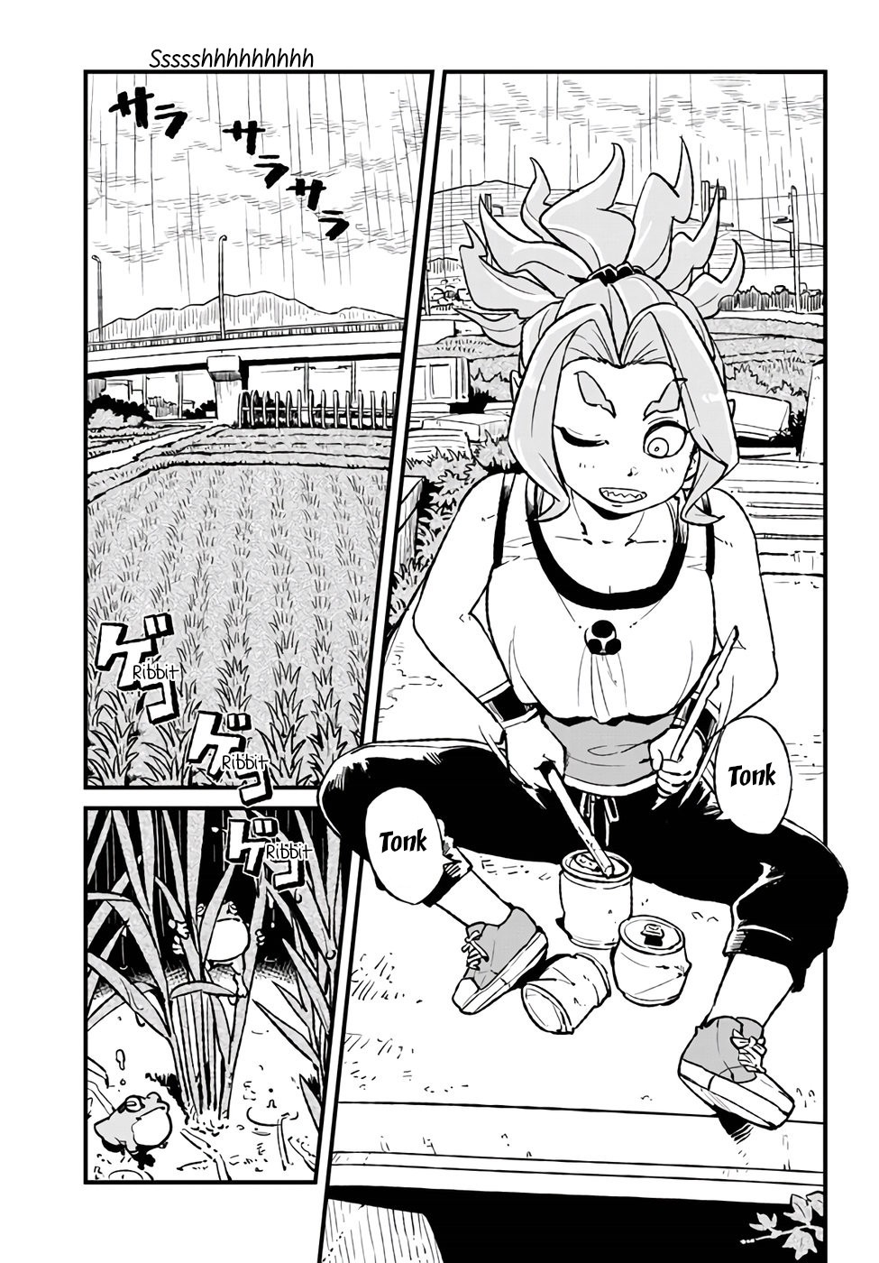 Neko Musume Michikusa Nikki Chapter 111 page 9 - Chapter 111: Passing the Time Charging Up on the Surface with the Thunder God