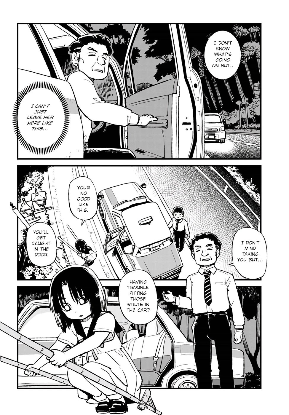 Neko Musume Michikusa Nikki Chapter 112 page 14 - Chapter 112: Passing the Time with Rumored Midnight Taxi Stories