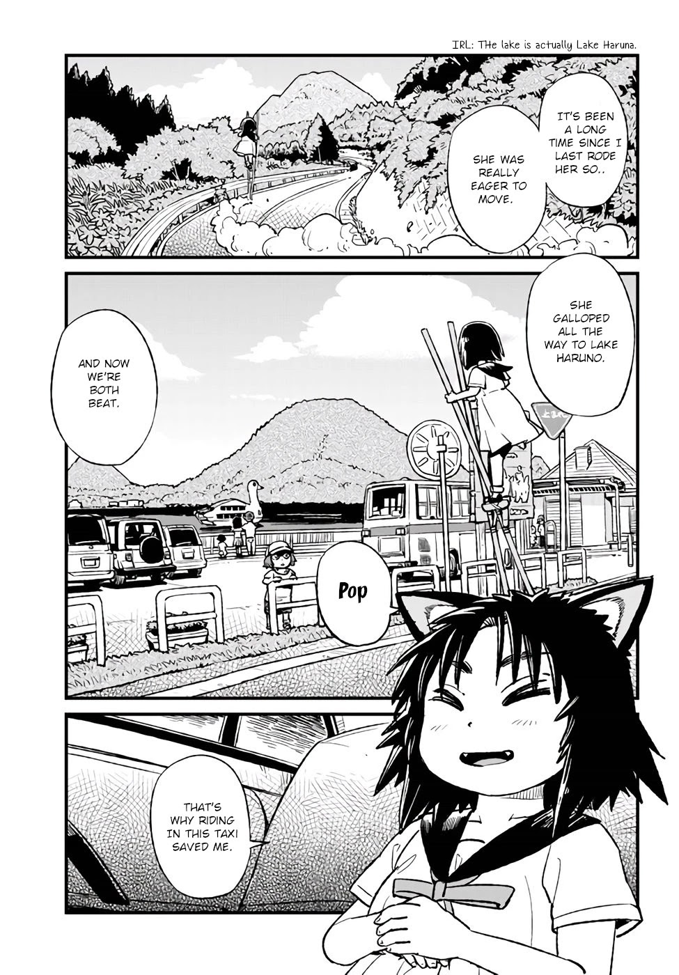 Neko Musume Michikusa Nikki Chapter 112 page 21 - Chapter 112: Passing the Time with Rumored Midnight Taxi Stories