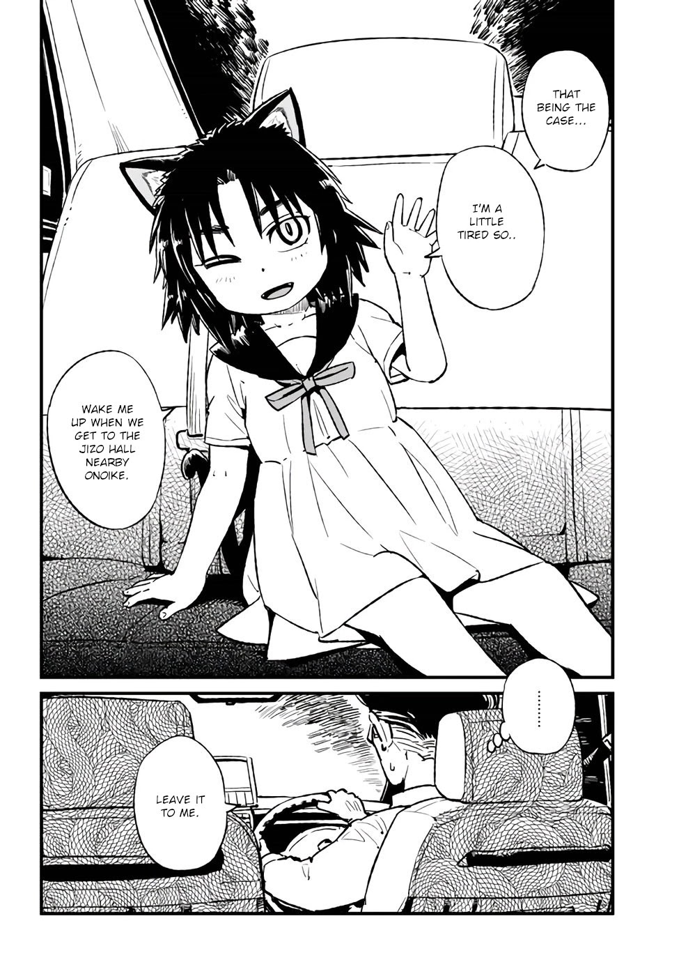 Neko Musume Michikusa Nikki Chapter 112 page 22 - Chapter 112: Passing the Time with Rumored Midnight Taxi Stories