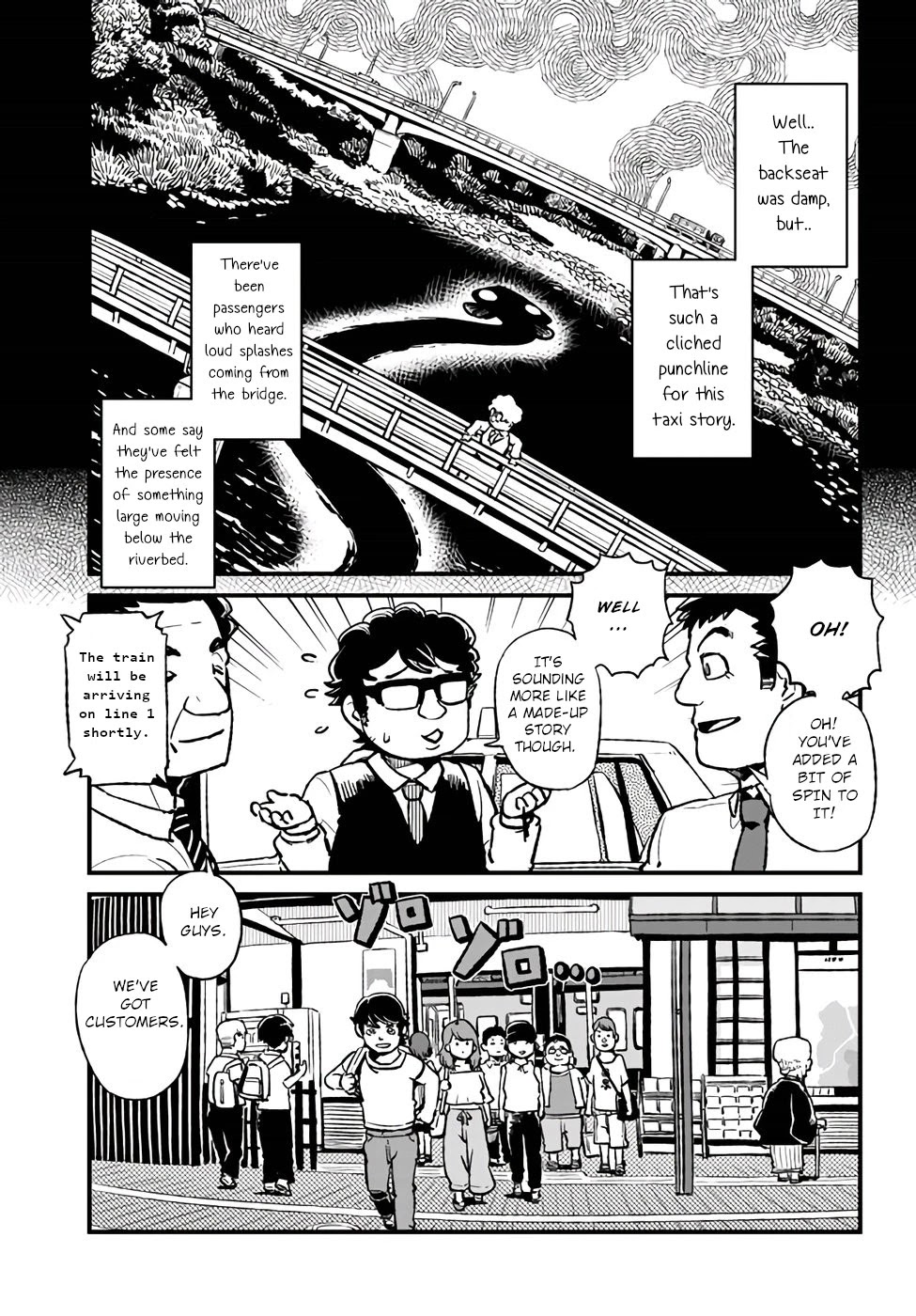 Neko Musume Michikusa Nikki Chapter 112 page 5 - Chapter 112: Passing the Time with Rumored Midnight Taxi Stories