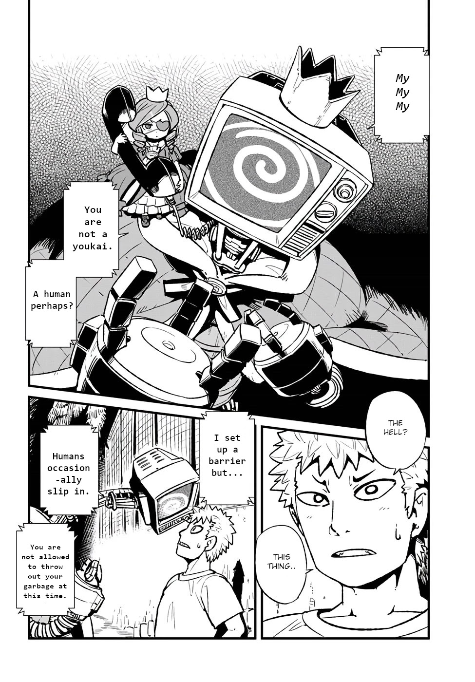 Neko Musume Michikusa Nikki Chapter 113 page 4 - Chapter 113: Passing the Time Throwing Trash Away at Midnight
