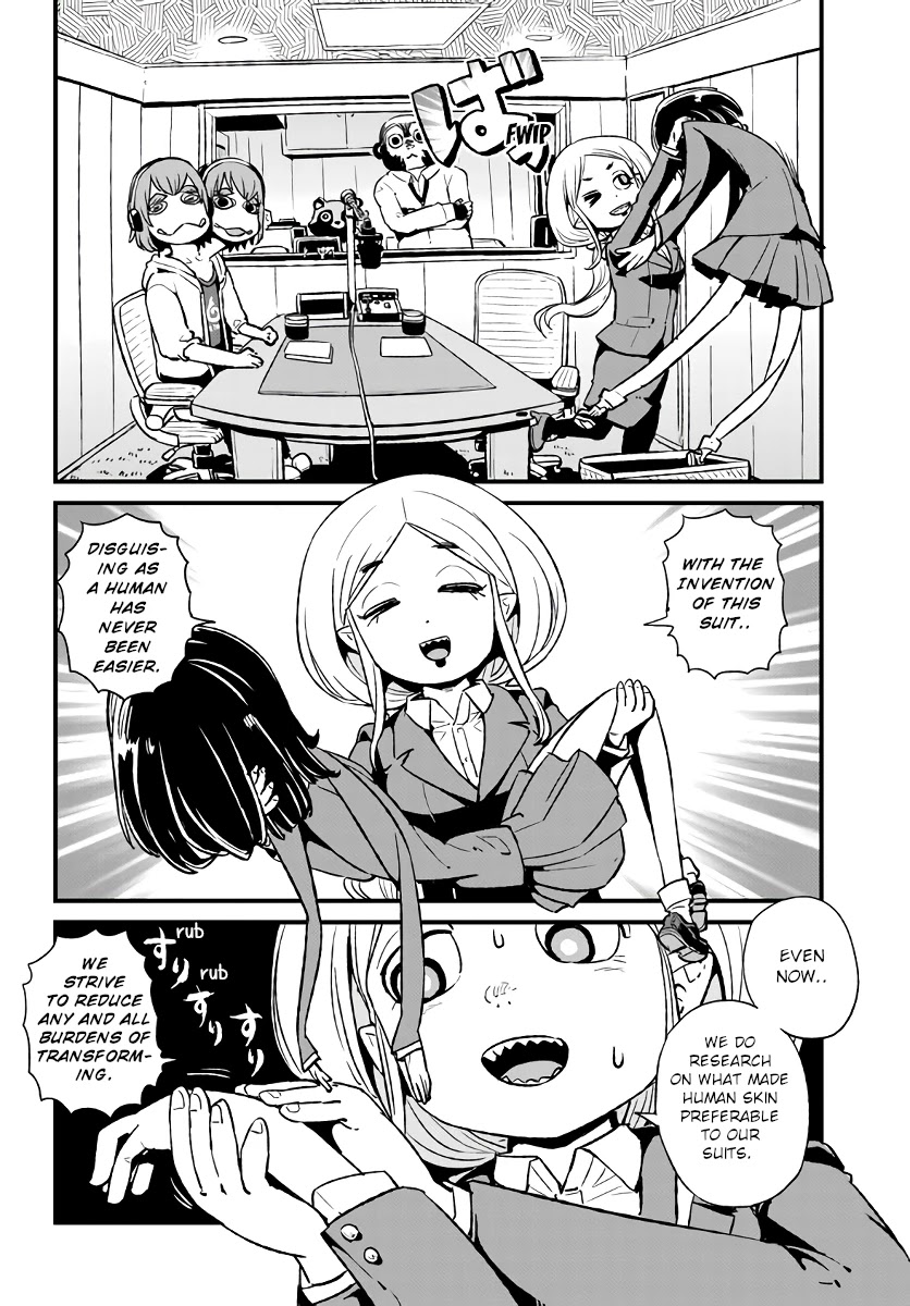 Neko Musume Michikusa Nikki Chapter 114 page 11 - Chapter 114: Passing the Time with the Secret Origin Story of the Changing Suits