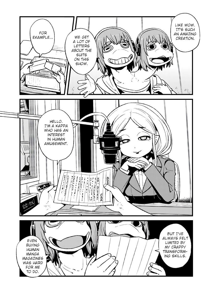 Neko Musume Michikusa Nikki Chapter 114 page 12 - Chapter 114: Passing the Time with the Secret Origin Story of the Changing Suits