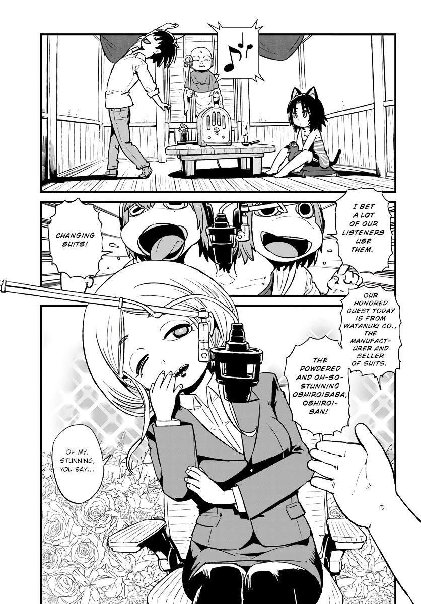 Neko Musume Michikusa Nikki Chapter 114 page 8 - Chapter 114: Passing the Time with the Secret Origin Story of the Changing Suits
