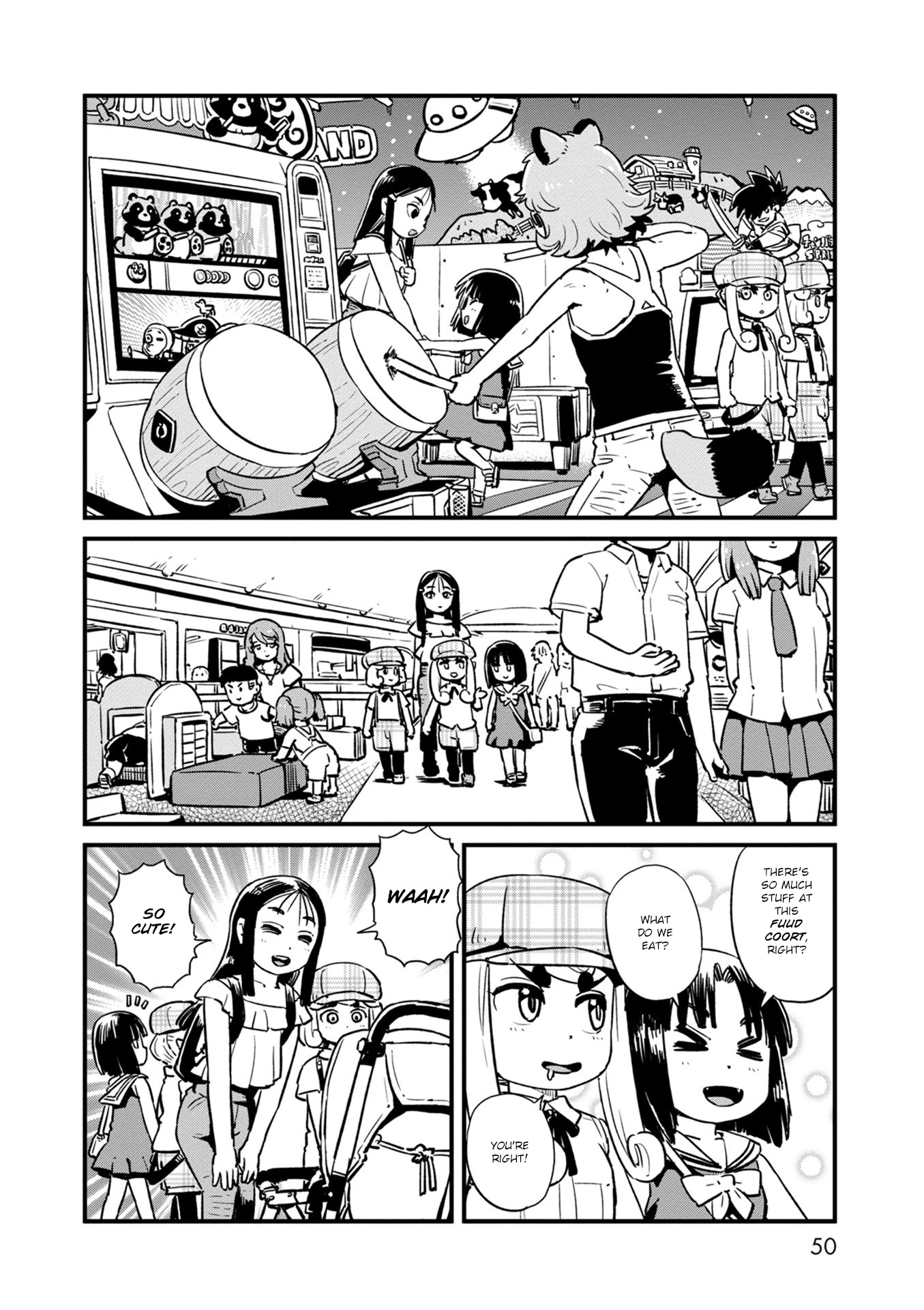 Neko Musume Michikusa Nikki Chapter 115 page 17 - Chapter 115: Passing the Time with Wandering Youkai at the Mall