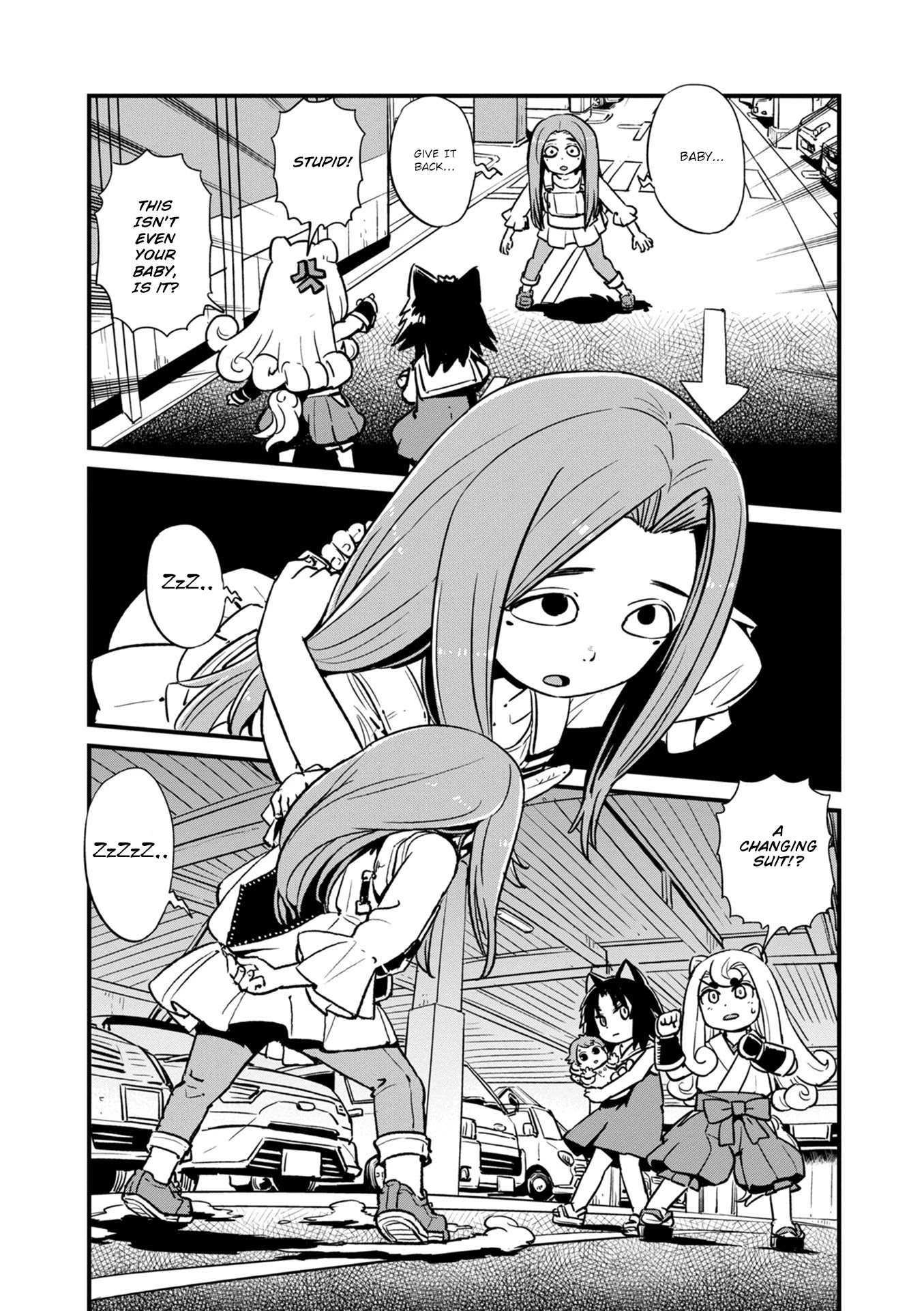 Neko Musume Michikusa Nikki Chapter 115 page 28 - Chapter 115: Passing the Time with Wandering Youkai at the Mall