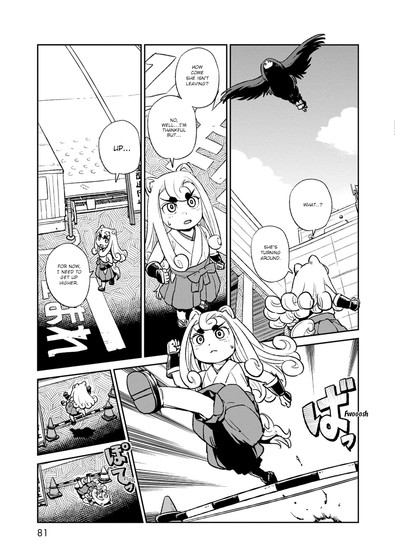 Neko Musume Michikusa Nikki Chapter 116 page 17 - Chapter 116: Passing the Time with Sprinting Youkai at the Mall