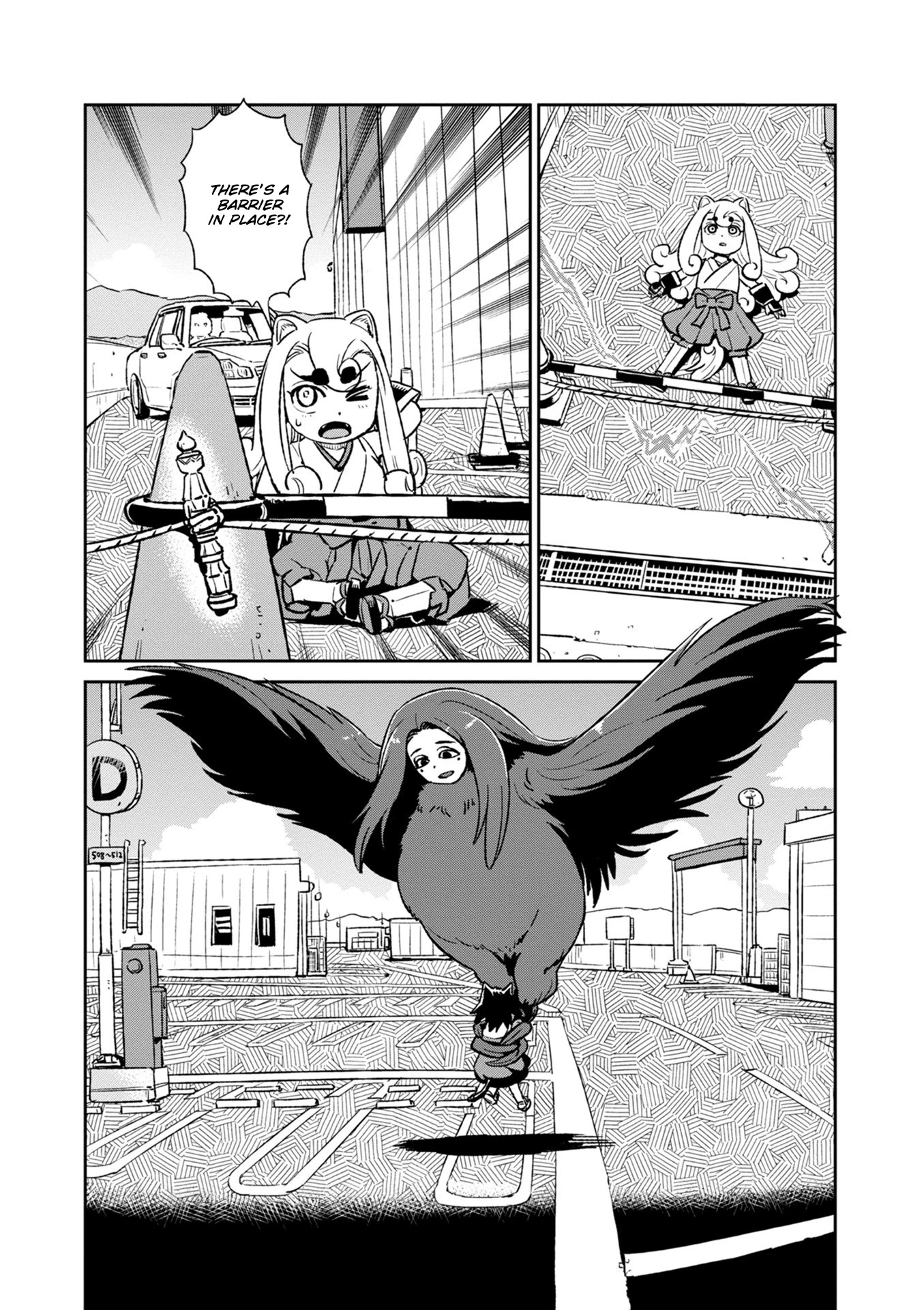 Neko Musume Michikusa Nikki Chapter 116 page 18 - Chapter 116: Passing the Time with Sprinting Youkai at the Mall