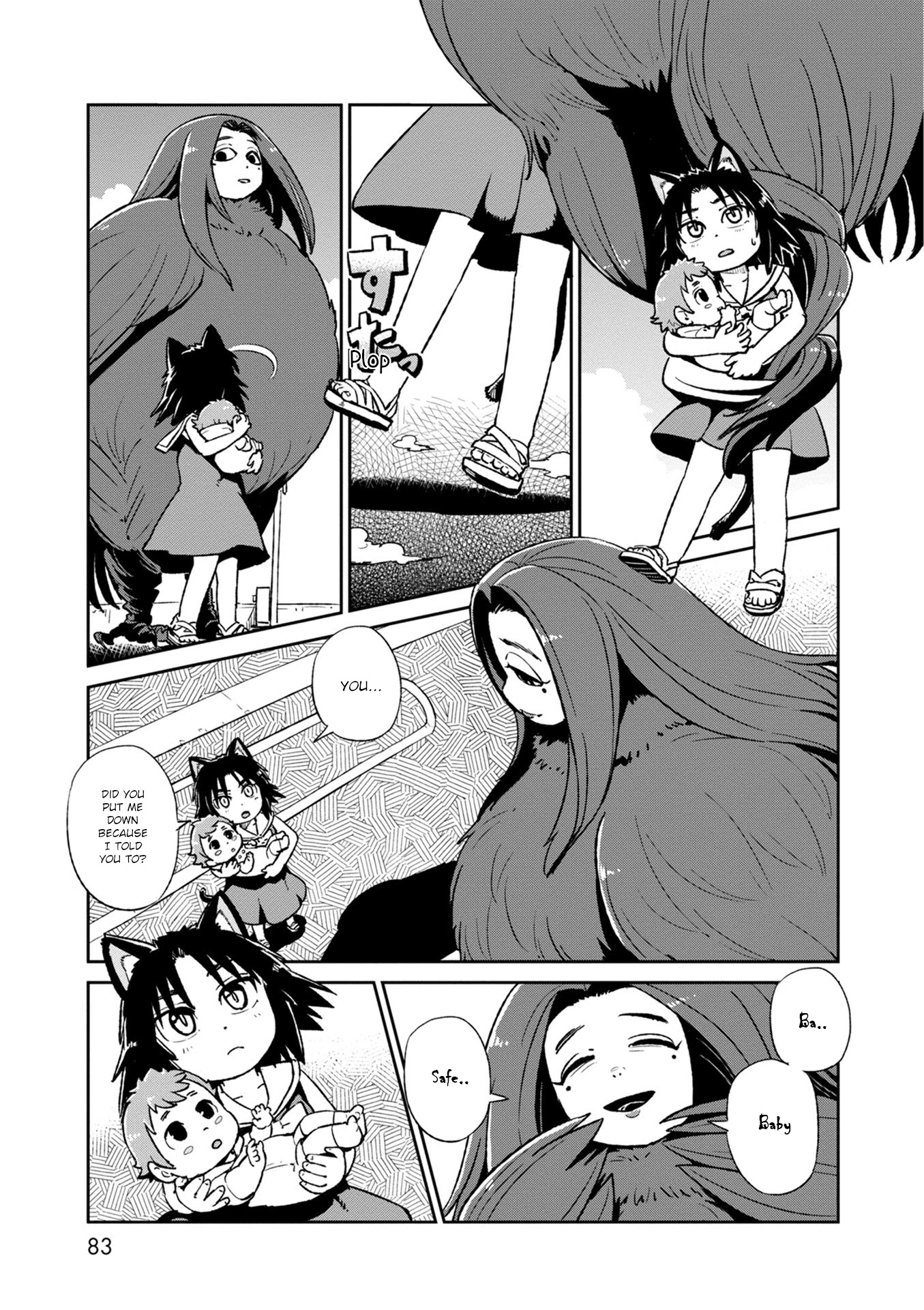 Neko Musume Michikusa Nikki Chapter 116 page 19 - Chapter 116: Passing the Time with Sprinting Youkai at the Mall