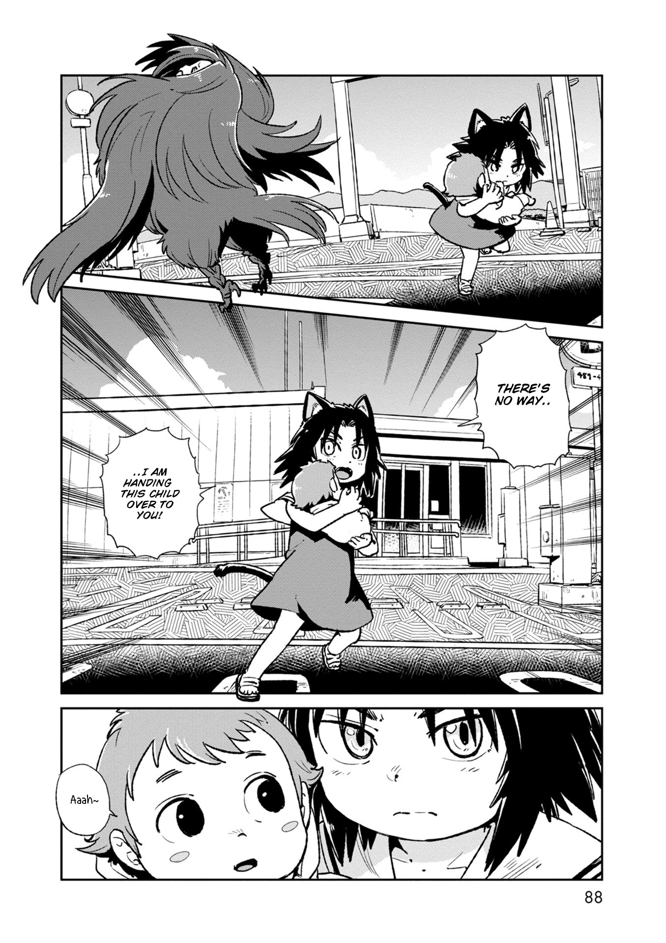 Neko Musume Michikusa Nikki Chapter 116 page 24 - Chapter 116: Passing the Time with Sprinting Youkai at the Mall
