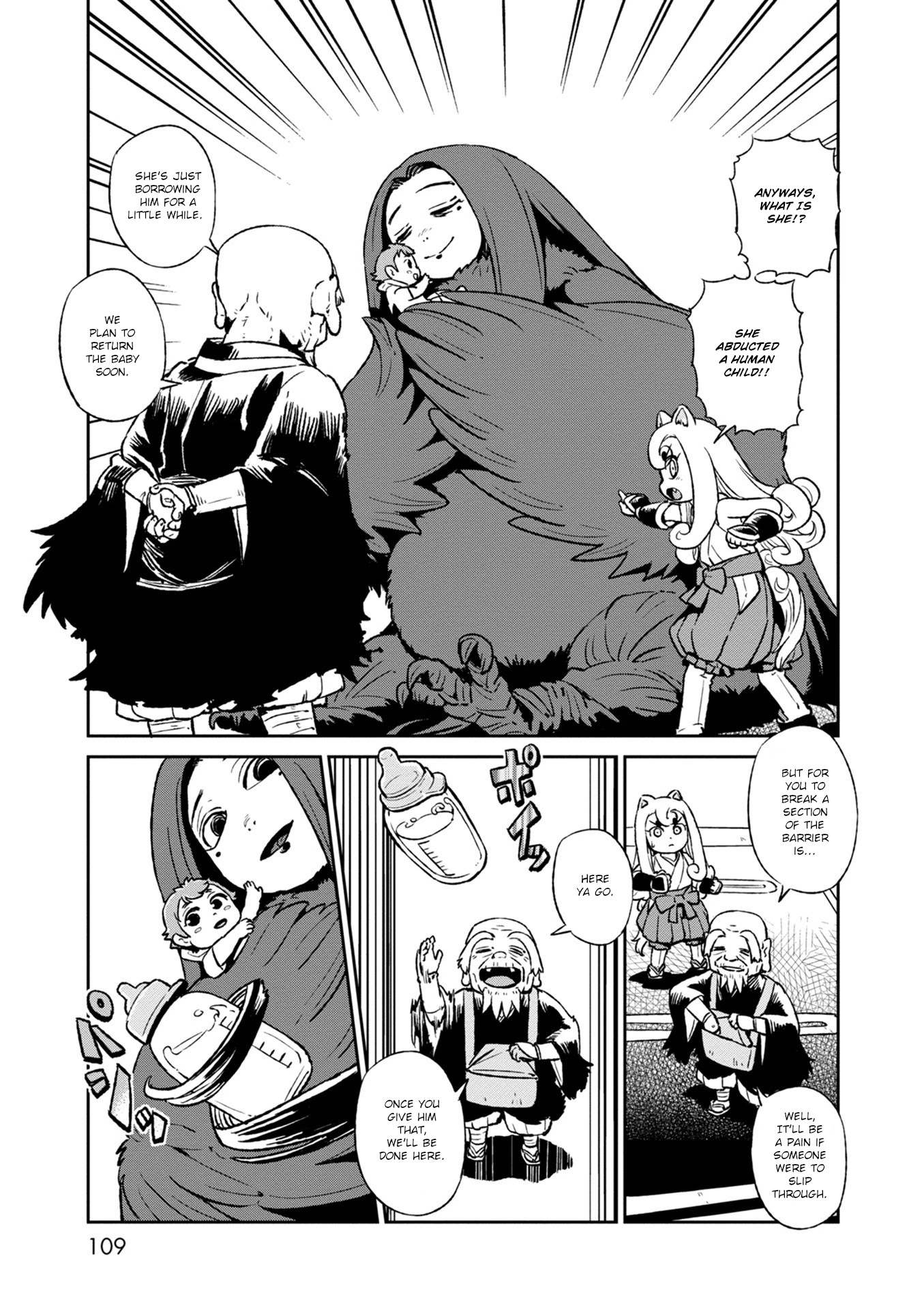 Neko Musume Michikusa Nikki Chapter 117 page 15 - Chapter 117: Passing the Time with Human Figures at a Secluded Rooftop Parking Lot
