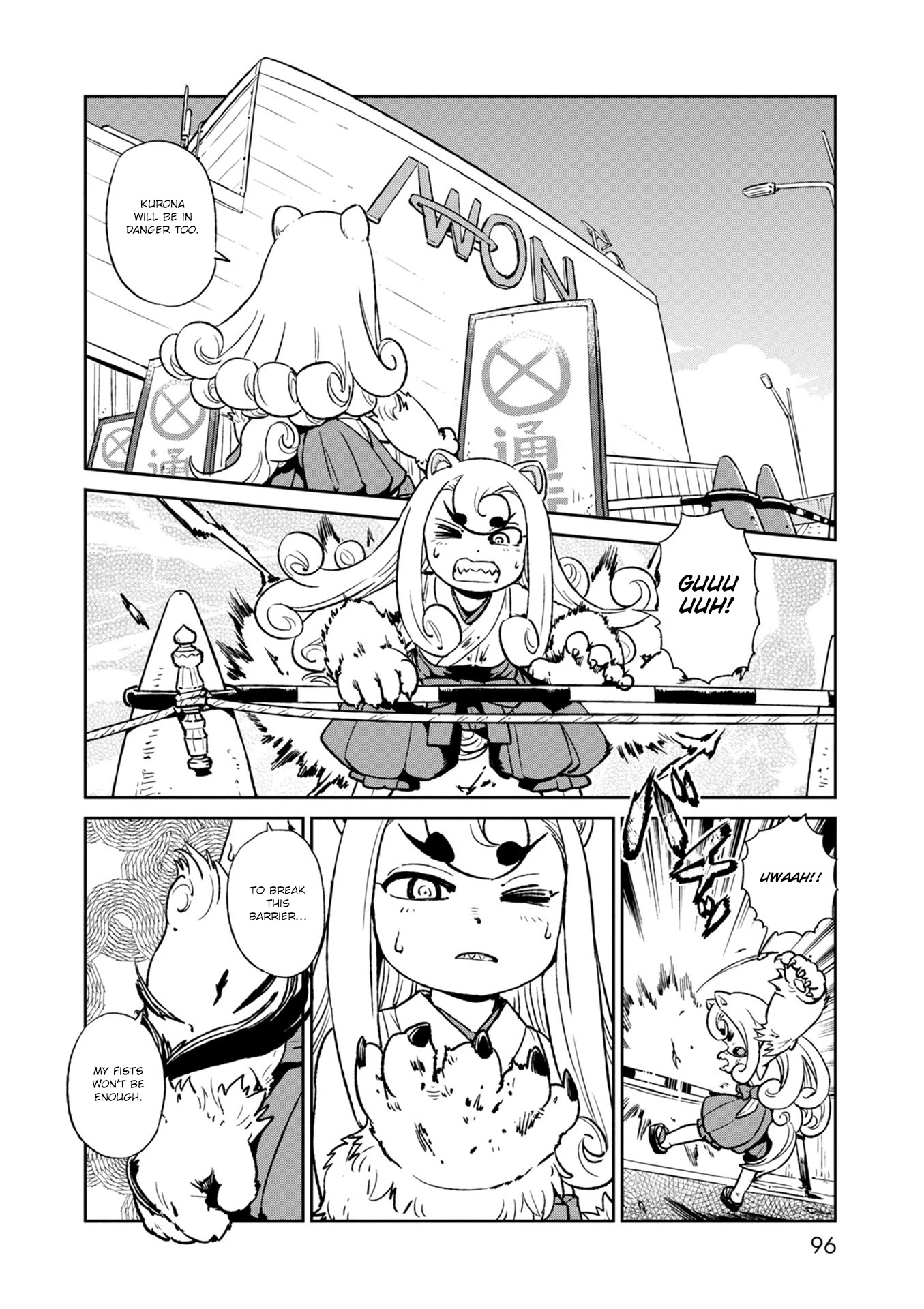 Neko Musume Michikusa Nikki Chapter 117 page 2 - Chapter 117: Passing the Time with Human Figures at a Secluded Rooftop Parking Lot