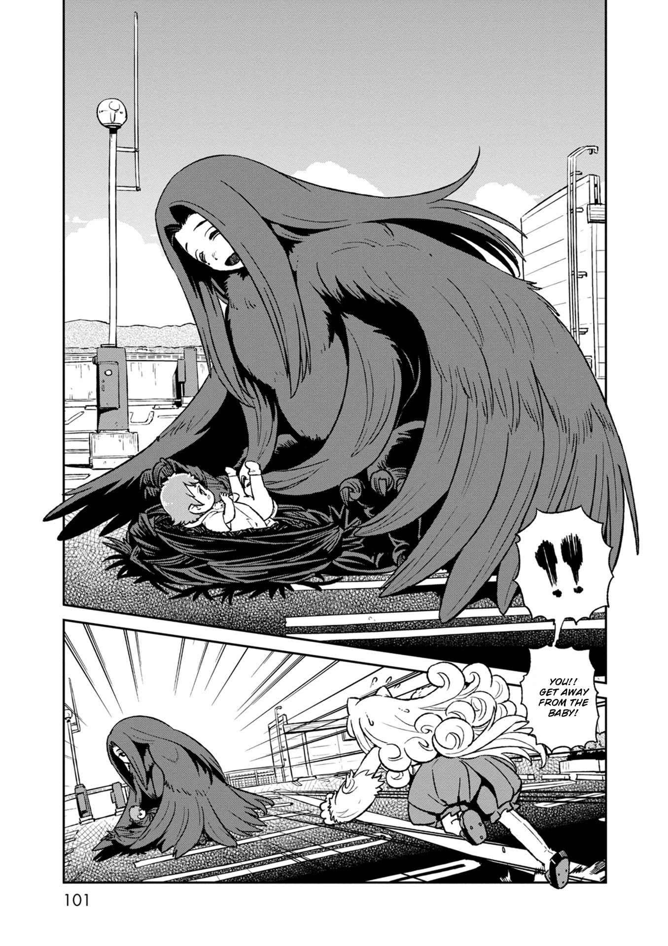 Neko Musume Michikusa Nikki Chapter 117 page 7 - Chapter 117: Passing the Time with Human Figures at a Secluded Rooftop Parking Lot