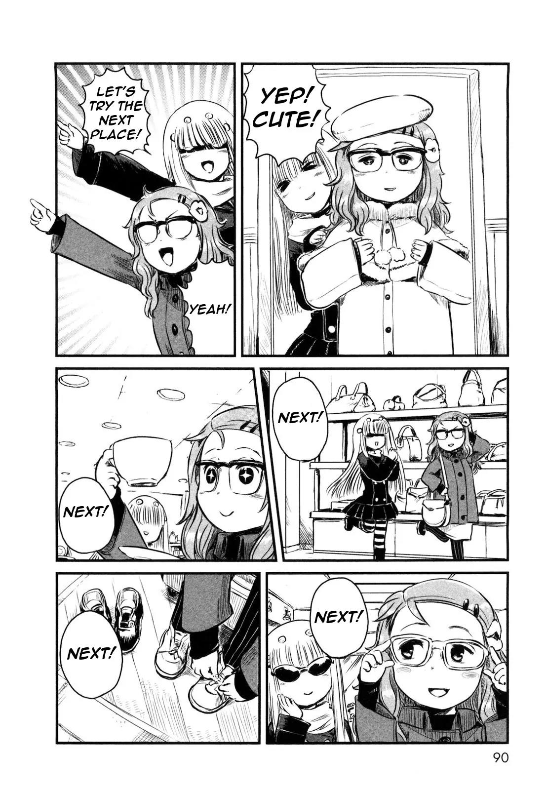 Neko Musume Michikusa Nikki Chapter 22 page 10 - Chapter 22: A Spider Passing Time Out on the Town