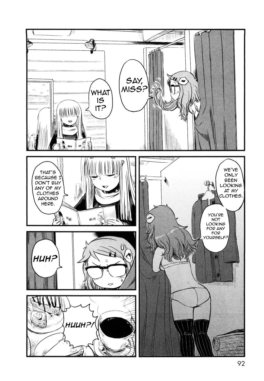 Neko Musume Michikusa Nikki Chapter 22 page 12 - Chapter 22: A Spider Passing Time Out on the Town