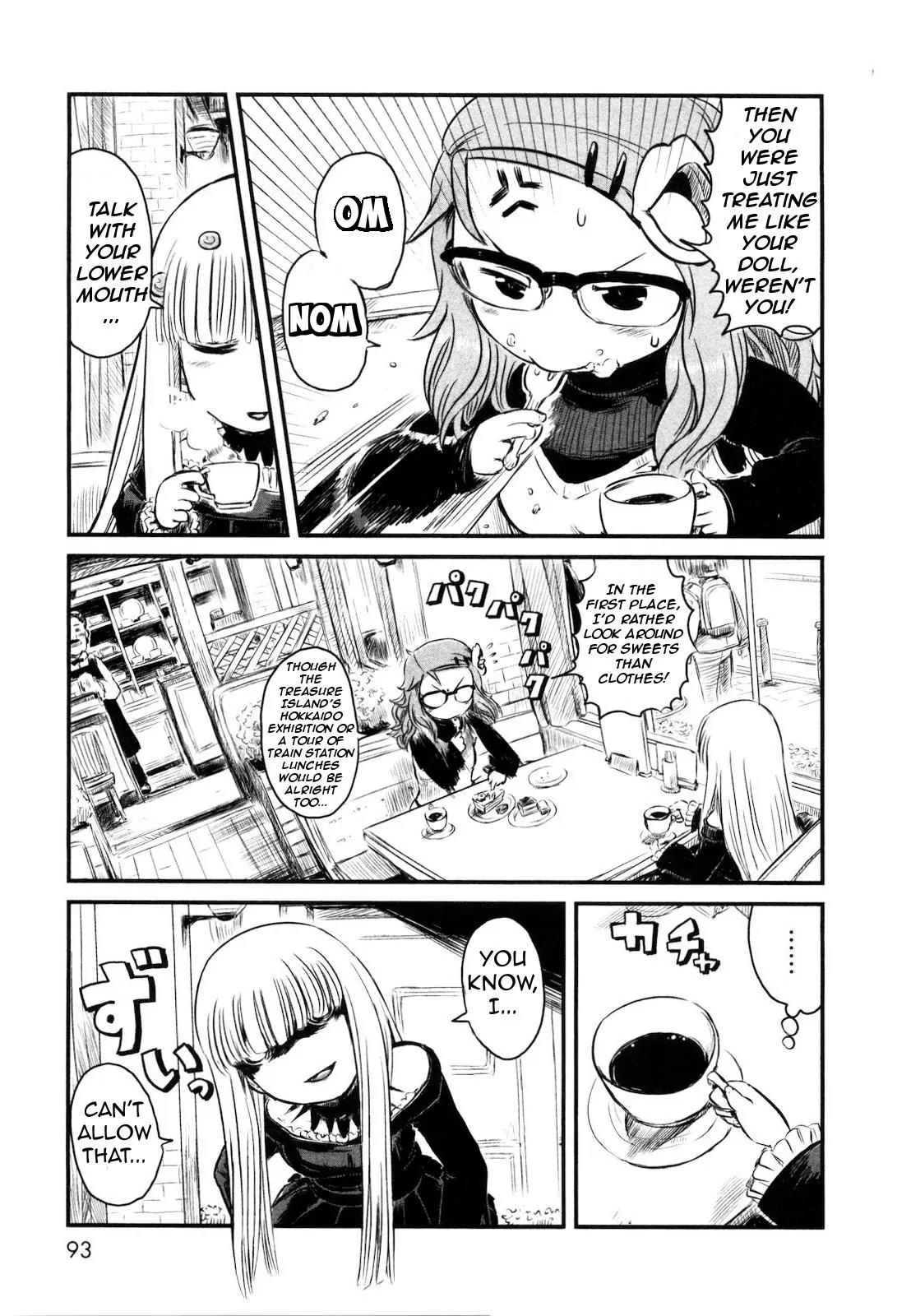 Neko Musume Michikusa Nikki Chapter 22 page 13 - Chapter 22: A Spider Passing Time Out on the Town