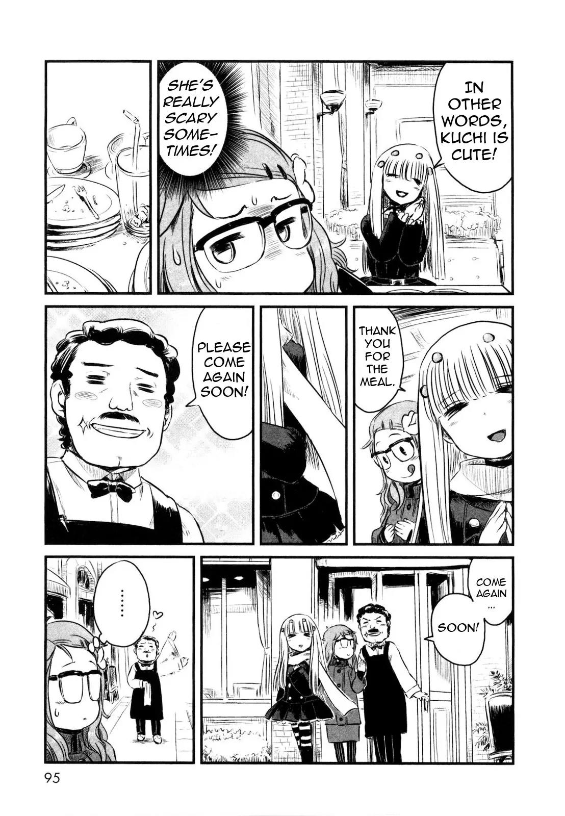 Neko Musume Michikusa Nikki Chapter 22 page 15 - Chapter 22: A Spider Passing Time Out on the Town