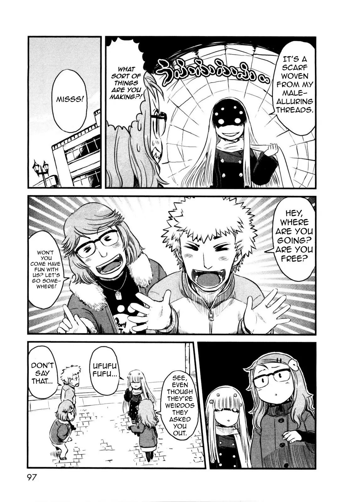 Neko Musume Michikusa Nikki Chapter 22 page 17 - Chapter 22: A Spider Passing Time Out on the Town