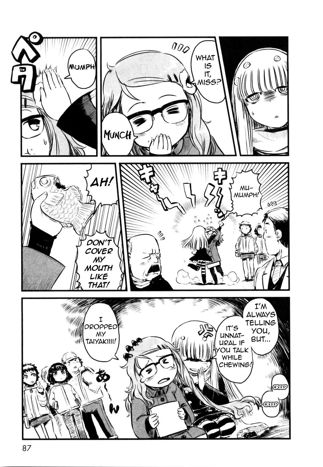 Neko Musume Michikusa Nikki Chapter 22 page 7 - Chapter 22: A Spider Passing Time Out on the Town