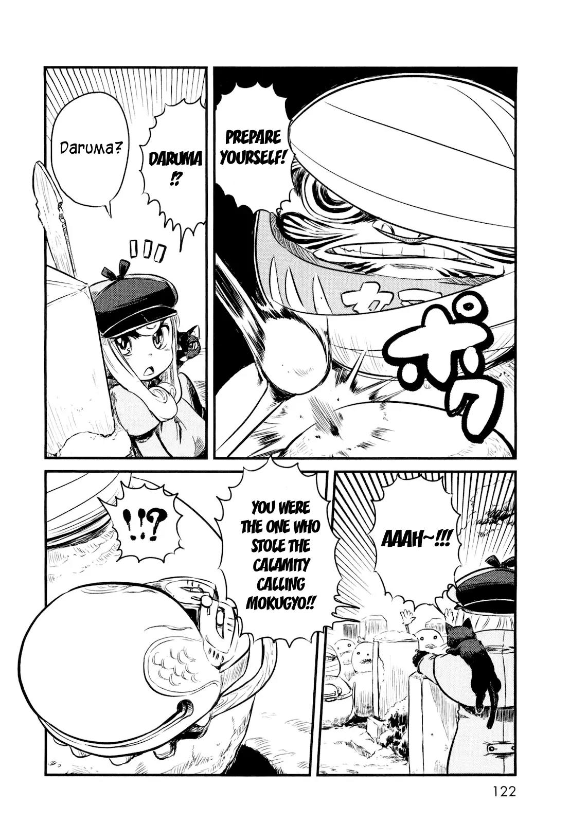 Neko Musume Michikusa Nikki Chapter 23 page 20 - Chapter 23: Searching for the Mokugyo in the Wayside Grass
