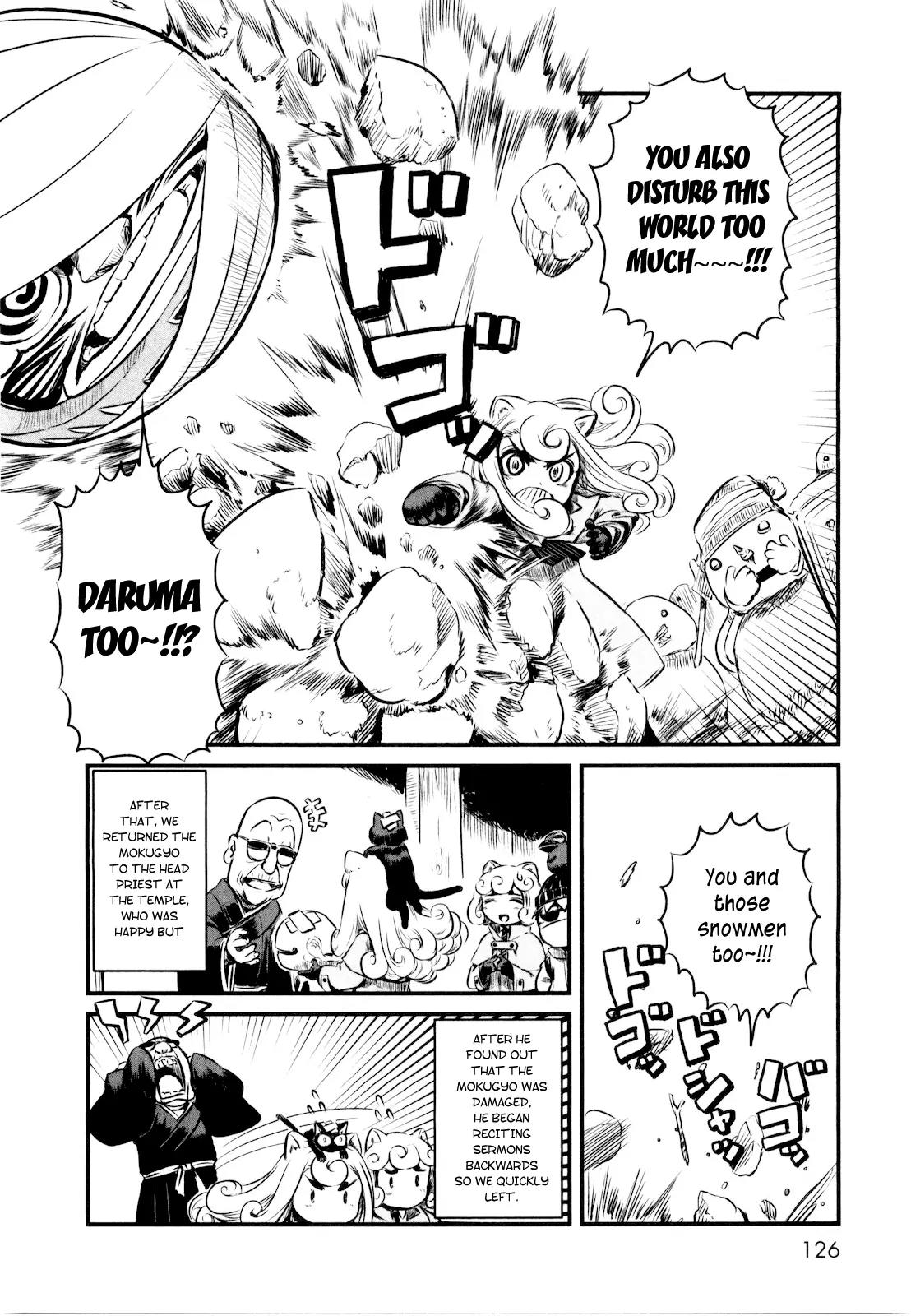 Neko Musume Michikusa Nikki Chapter 23 page 24 - Chapter 23: Searching for the Mokugyo in the Wayside Grass