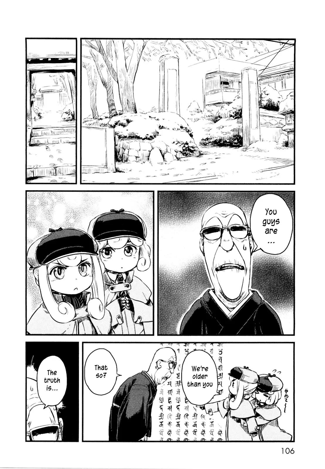 Neko Musume Michikusa Nikki Chapter 23 page 4 - Chapter 23: Searching for the Mokugyo in the Wayside Grass