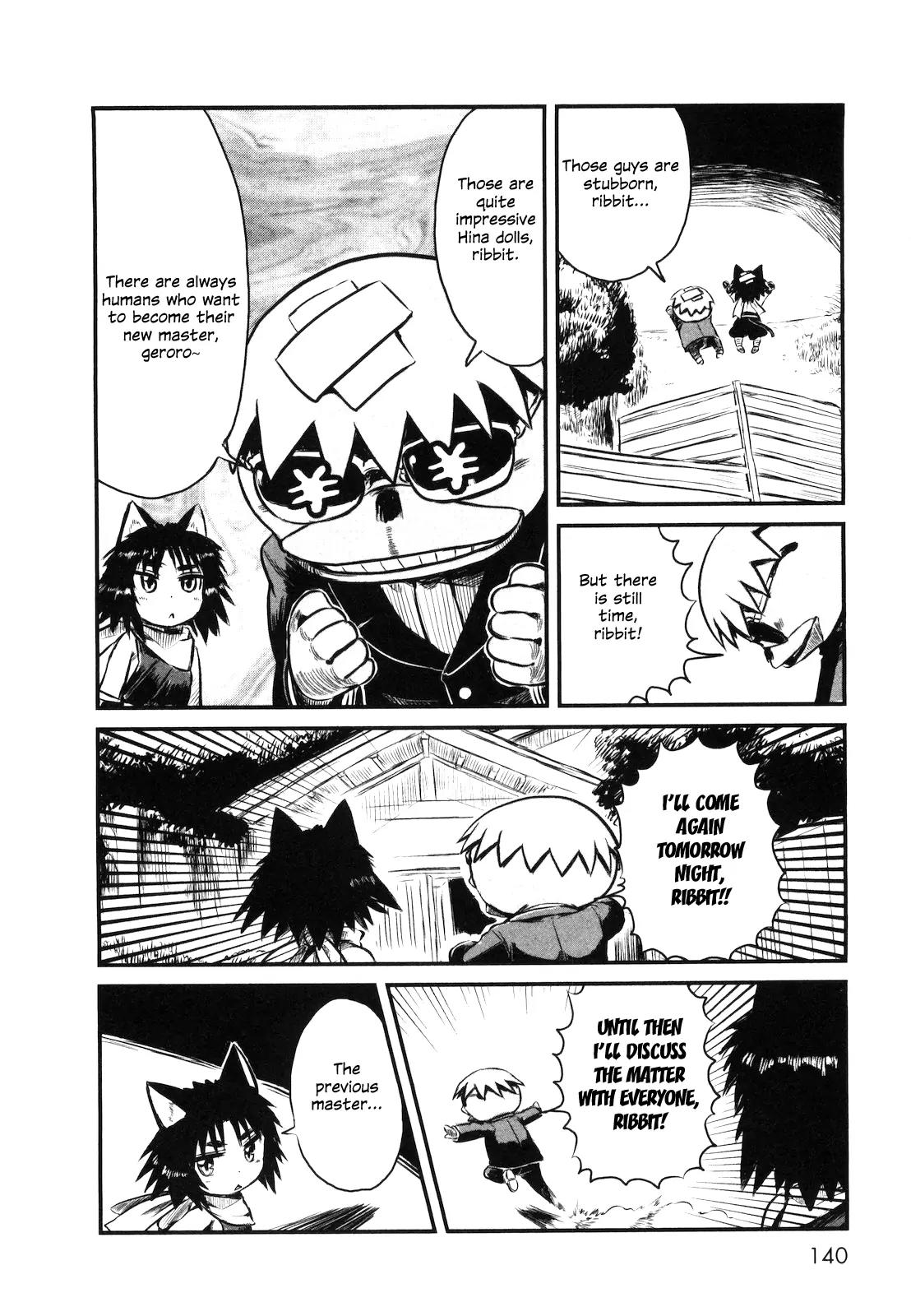 Neko Musume Michikusa Nikki Chapter 24 page 12 - Chapter 24: Loitering in the Midnight Doll Festival