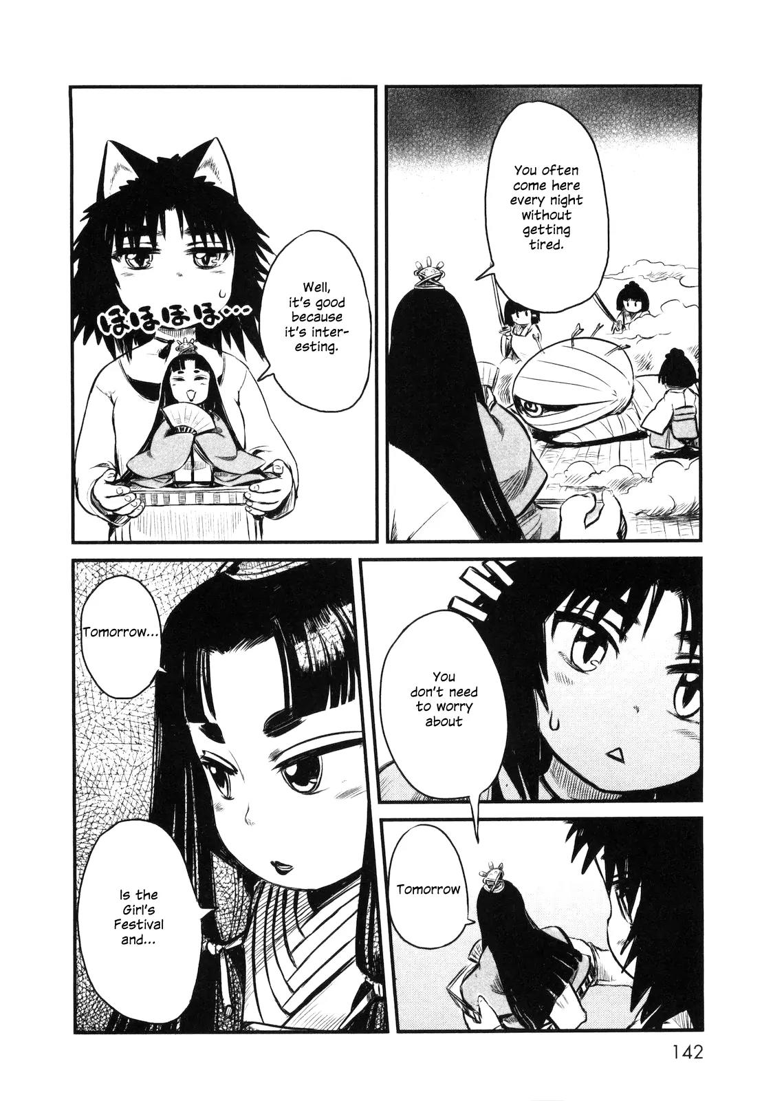 Neko Musume Michikusa Nikki Chapter 24 page 14 - Chapter 24: Loitering in the Midnight Doll Festival