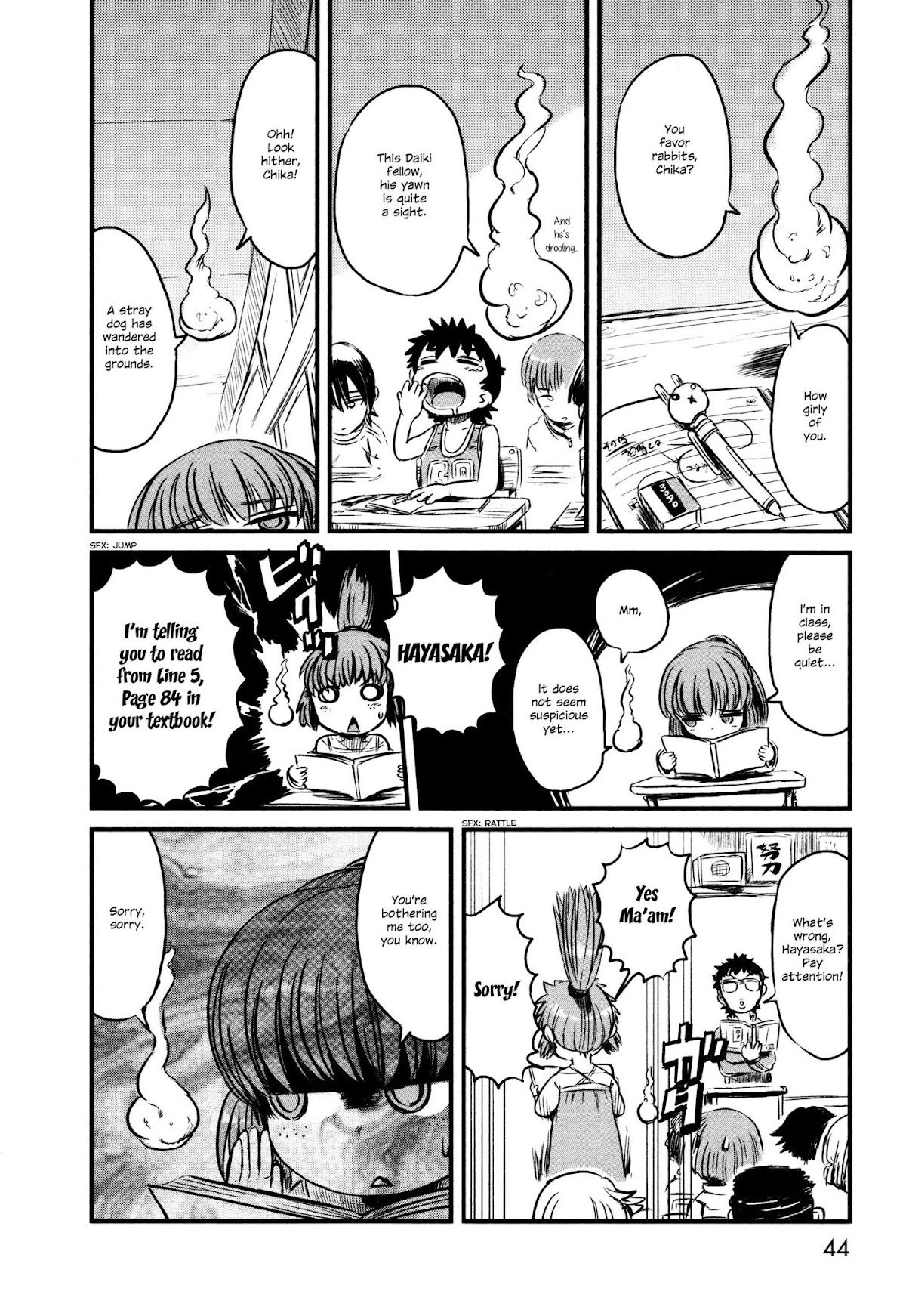Neko Musume Michikusa Nikki Chapter 26 page 12 - Chapter 26: Passin' Time With A Day at Elementary School
