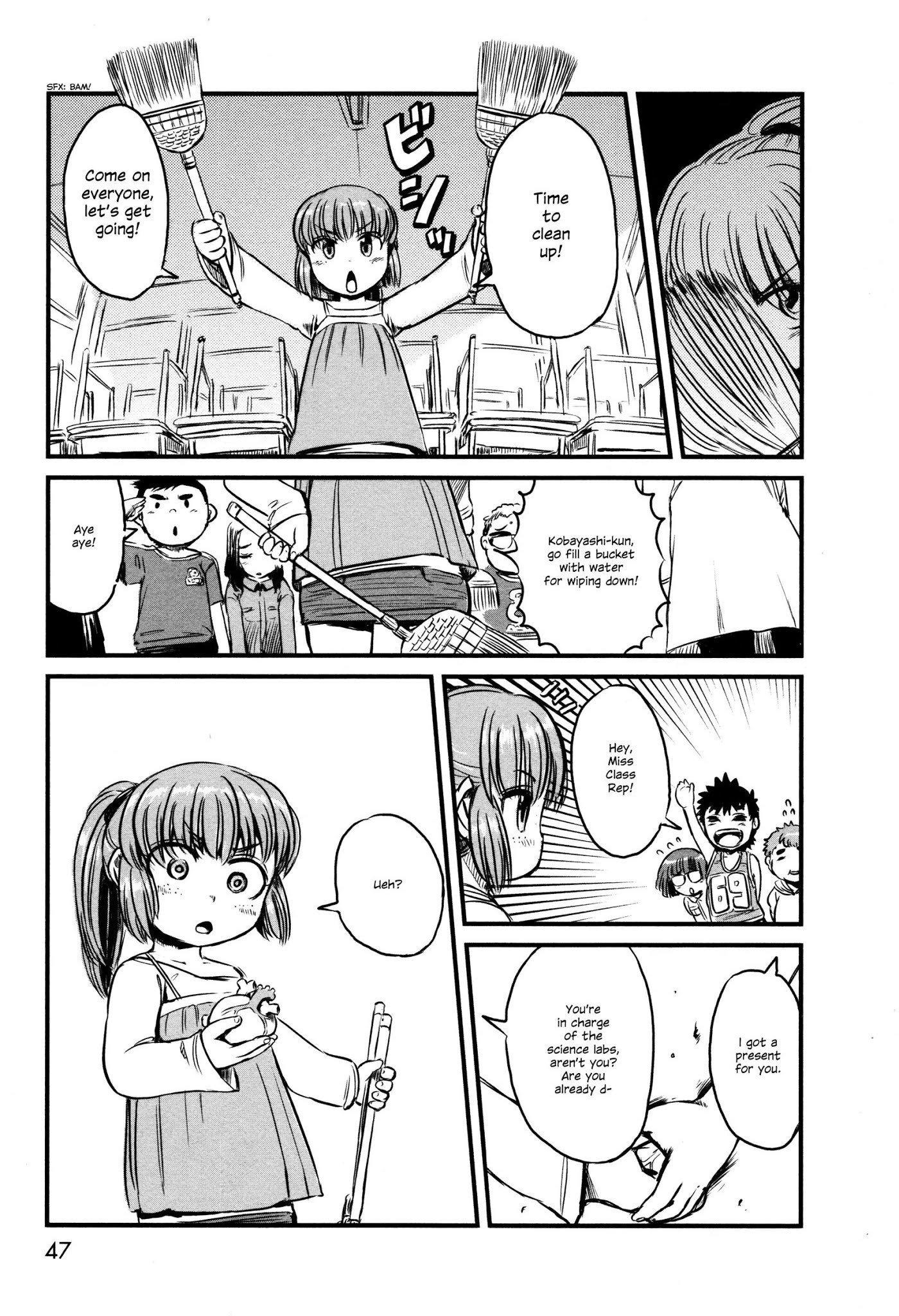 Neko Musume Michikusa Nikki Chapter 26 page 15 - Chapter 26: Passin' Time With A Day at Elementary School