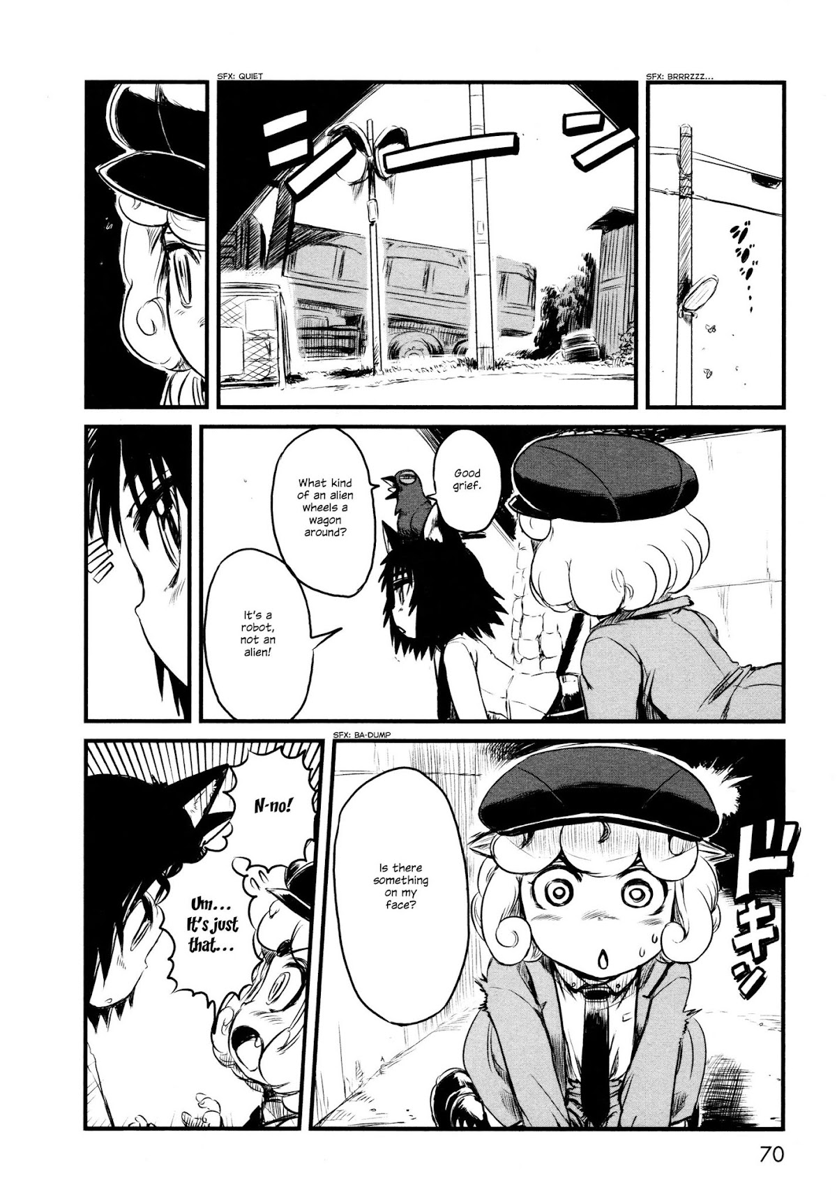 Neko Musume Michikusa Nikki Chapter 27 page 12 - Chapter 27: Passin' Time with Walking Garbage