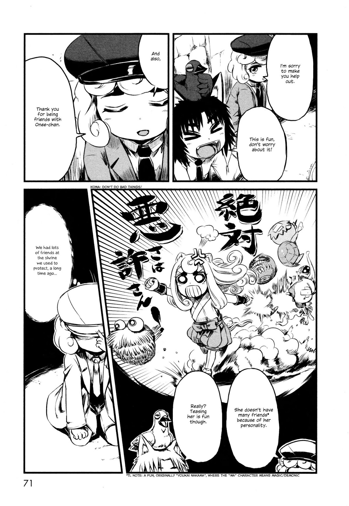 Neko Musume Michikusa Nikki Chapter 27 page 13 - Chapter 27: Passin' Time with Walking Garbage