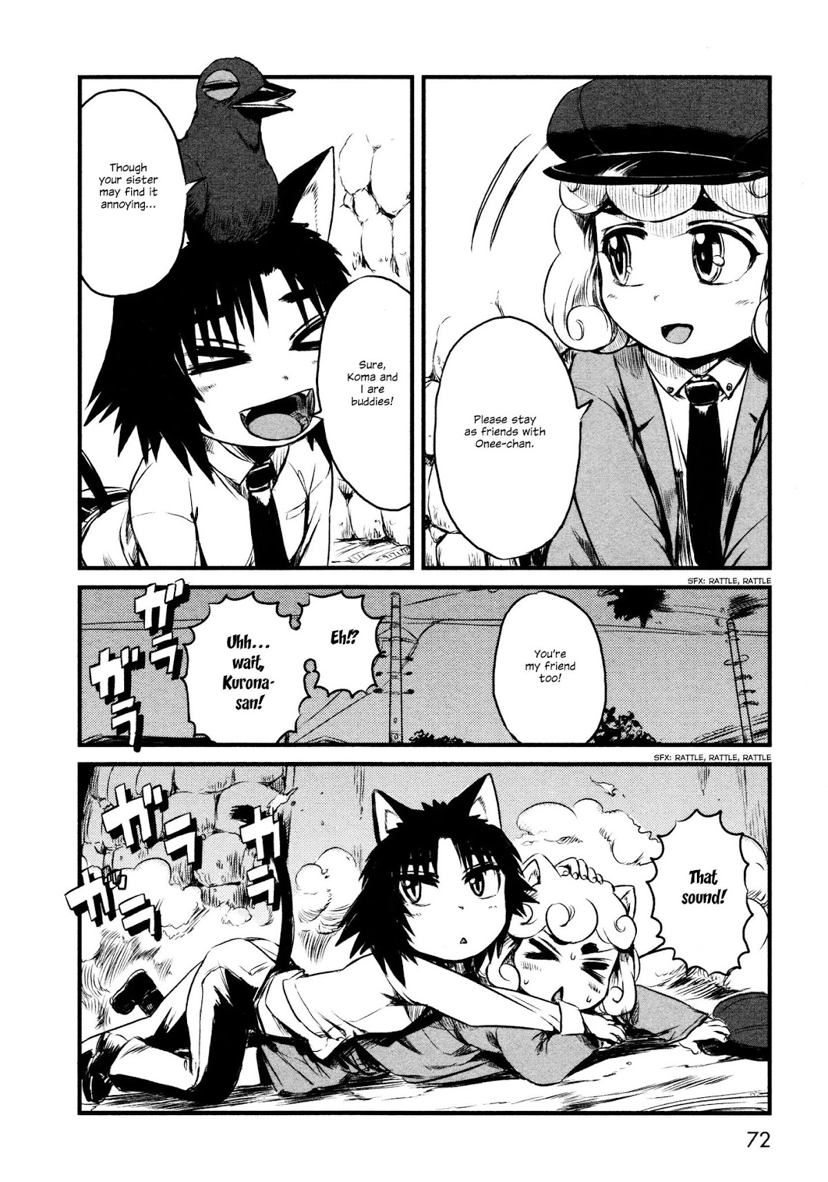 Neko Musume Michikusa Nikki Chapter 27 page 14 - Chapter 27: Passin' Time with Walking Garbage
